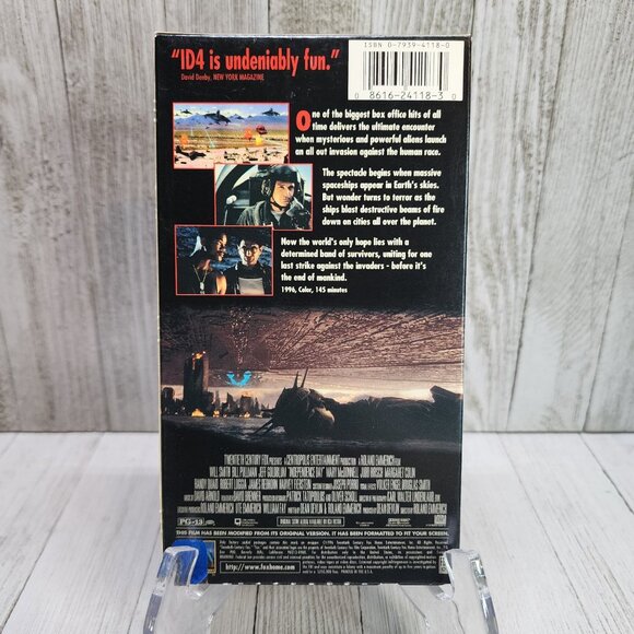 Independence Day VHS Tape 1996 - Very Good Condition! - Picture 5 of 8